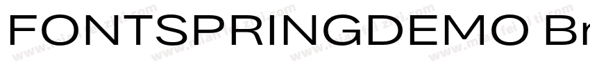 FONTSPRINGDEMO Bruta Pro字体转换